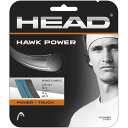 12m ヘッド メンズ レディース ホークパワー Hawk Power テニス用品 硬式 ガット ストリング 送料無料 HEAD 281022