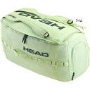 65L ヘッド メンズ レディース プロ ダッフル ラケット テニスバッグ Pro Duffle Racquet Tennis Bag M バッグ 鞄 グリーン...