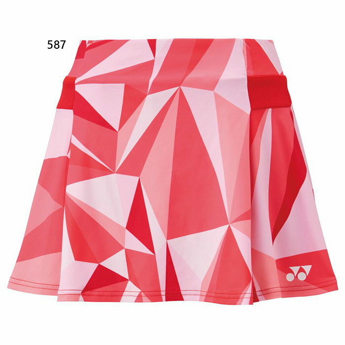 ヨネックス レディース スカート インナースパッツ付 テニス バドミントンウェア ボトムス レッド 赤 送料無料 YONEX 26146