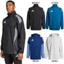 アディダス メンズ ティロ TIRO 25 コンペティション オールウェザー ジャケット サッカーウェア フットサルウェア トップス 上着 アウター 長袖 ブラ...