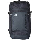 全3色 40L ニューバランス メンズ レディース トップローディングバックパック リュックサック デイパック バッグ 鞄 撥水ファスナー 通勤 通学 ブラック...