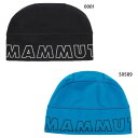 マムート メンズ レディース エナジー ビーニーAenergy Beanie 帽子 ロゴ ニット帽 防寒 保温 ウインタースポーツ ブラック 黒 送料無料 Mammut 1191-01850