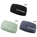 マムート メンズ レディース ツリー ウール ヘッドバンドTree Wool Headband 帽子 吸水速乾 防寒 保温 ロゴ 登山 アウトドア ブラック 黒...
