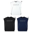 スパッツィオ ジュニア キッズ JR.パイピングカットノースリーブ サッカーウェア フットサルウェア トップス 吸汗速乾 UVカット ホワイト 白 ブラック 黒...