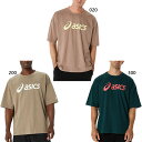 アシックス メンズ グラフィックリラックスフィットTシャツ フィットネス トレーニングウェア トップス 半袖 吸汗速乾 グレー グリーン 灰色 緑 送料無料 asics 2031E696(4)