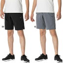 ミズノ メンズ ストレッチクロスハーフパンツ フィットネス トレーニングウェア ボトムス ショートパンツ ブラック 黒 グレー 灰色 送料無料 Mizuno 32MDB012(4)
