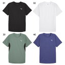 プーマ メンズ ラン ヴェロシティ RUN VELOCITY Tシャツ ジョギング マラソン ランニングウェア トップス 半袖 吸水速乾 クルーネック ホワイト...