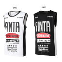 フィンタ メンズ レディース グラフィックシングレット サッカーウェア フットサルウェア トップス ノースリーブ タンクトップ ホワイト 白 ブラック 黒 送料...