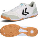 2E幅 ヒュンメル メンズ アピカーレ5 プロ PRO WIDE PG フットサルシューズ 室内 インドア ホワイト 白 送料無料 hummel HAS5127