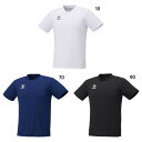 ヒュンメル メンズ チームTシャツ サッカーウェア フットサルウェア トップス 半袖 ホワイト 白 ブラック 黒 ネイビー 送料無料 hummel HAP421...