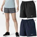 ミズノ レディース ランニングクイックドライパンツ ジョギング マラソン ランニングウェア ボトムス 吸汗速乾 ブラック 黒 グレー ネイビー 灰色 送料無料 ...