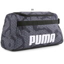12L プーマ メンズ レディース チャレンジャー AOP シューバッグ シューズケース ジム スポーツ ブラック 黒 送料無料 PUMA 091149