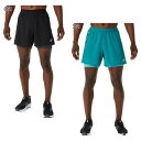 アシックス メンズ ロード 5インチショーツ ROAD 2-N-1 5IN SHORT ショートパンツ ショートタイツ ジョギング マラソン ランニングウェア ...