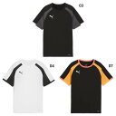 プーマ ジュニア キッズ インディビデュアルリーガ INDIVIDUALLIGA SSシャツ Jr サッカーウェア フットサルウェア トップス 半袖 ホワイト ...