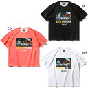 スポルディング メンズ レディース Tシャツ サウスパーク レッツ プレイ フープス バスケットボールウェア トップス 半袖Tシャツ ホワイト 白 ブラック 黒...