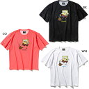 スポルディング メンズ レディース Tシャツ スポンジ・ボブ クラビー パーティ バスケットボールウェア トップス 半袖Tシャツ ホワイト 白 ブラック 黒 ピ...