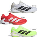 アディダス メンズ アディゼロ ウーバー ソニック adizero Ubersonic 5 M AC テニスシューズ オールコート用 ホワイト 白 レッド 赤 ...