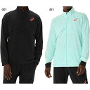 アシックス メンズ ハイブリッド ストレッチ ウーブンジャケット HYBRID STRETCH WOVEN JACKET 長袖 陸上競技 マラソン ランニング ...
