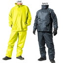 上下セット マック メンズ レインスーツ レインウェア カッパ 自転車 アウトドア 登山 釣り セットアップ バイク ネイビー グリーン 緑 送料無料 Makk...