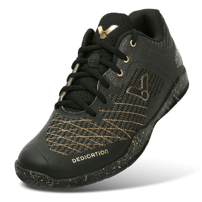 ビクター メンズ レディース バドミントンシューズ バドミントンシューズ ブラック 黒 送料無料 VICTOR VG-HS