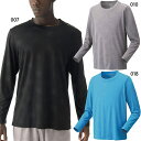 ヨネックス メンズ レディース ユニロングスリーブTシャツ フィットスタイル テニス バドミントンウェア トップス 長袖 吸汗速乾 ブラック 黒 グレー ブルー...