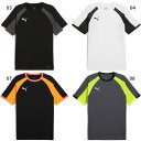 プーマ メンズ インディビジュアル リーガ INDIVIDUAL LIGA SSシャツ サッカーウェア フットサルウェア トップス 半袖Tシャツ ホワイト 白 ...