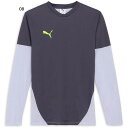 プーマ メンズ サッカー インディビジュアル INDIVIDUAL PUMAFTBL アルティメット 長袖 シャツ サッカーウェア フットサルウェア トップス ...