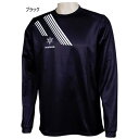 エレボス メンズ レディース ジュニア トレーニングトップ サッカーウェア フットサルウェア トップス 長袖 ブラック 黒 送料無料 erebos 300000...