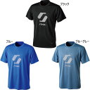 スティガ メンズ レディース シリコンロゴTシャツ 卓球ウェア トップス ブラック 黒 グレー ブルー 青 灰色 送料無料 STIGA 1840--540-1-...