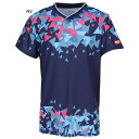 ジュウイック メンズ レディース アストラS 男女兼用 卓球ウェア トップス 半袖 JTTA公認 ネイビー 送料無料 JUIC 5692