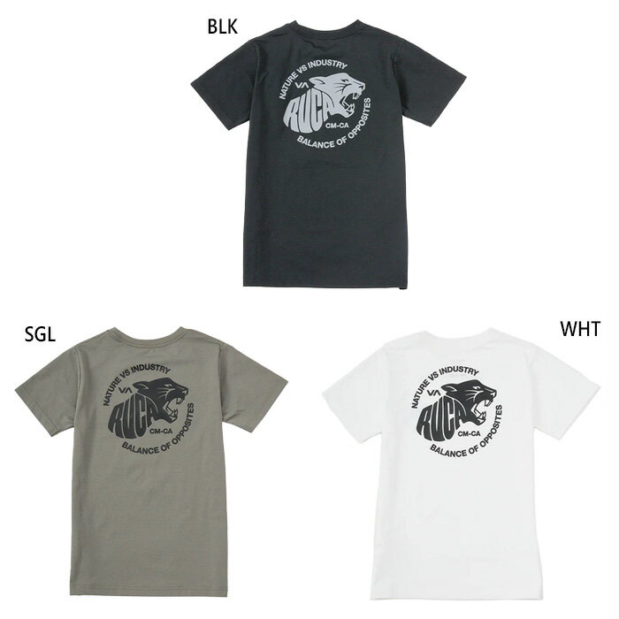 ルーカ ジュニア キッズ タイガーウェーブ TIGER WAVE SFST サーフTシャツ カジュアルウェア 半袖Tシャツ トップス 送料無料 RVCA VA BF045852