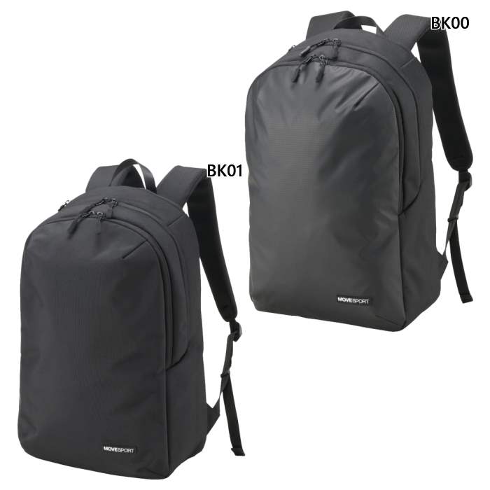 約26L デサント メンズ レディース ムーブスポーツ MOVESPORT バックパック リュックサック デイパック バッグ 鞄 カジュアル 通勤 通学 ブラック 黒 送料無料 DESCENTE ST5SBP61U(4)