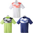 ダンロップ メンズ レディース ゲームシャツ GAME SHIRT テニス バドミントンウェア トップス 半袖 ホワイト 白 ネイビー グリーン 緑 送料無料 ...