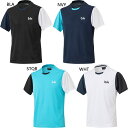ブラックナイト メンズ レディース ジュニア ゲームウェア テニス バドミントンウェア トップス 半袖Tシャツ 日本バドミントン協会公認 ホワイト 白 ブラック...