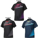 ブラックナイト メンズ レディース ジュニア ゲームウェア テニス バドミントンウェア トップス 半袖Tシャツ 日本バドミントン協会公認 ホワイト 白 ブラック...