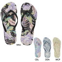 ビラボン レディース フリップ フロップス プリント ビーチサンダル FLIP FLOPS PRINT サンダル シューズ ブルー 青 ベージュ 送料無料 BILLABONG BF013931