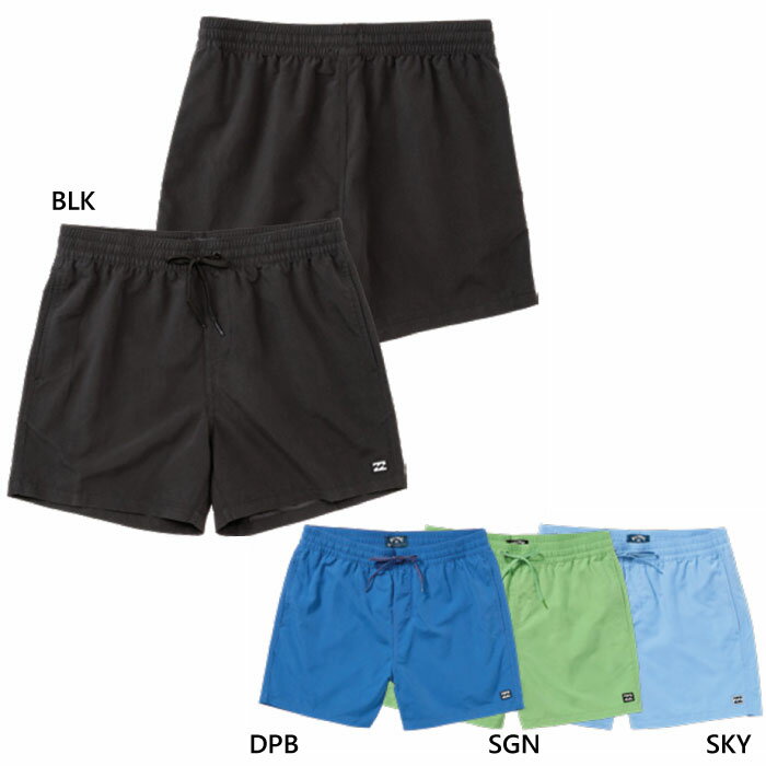 ビラボン メンズ ALL DAY LB ボードショーツ カジュアル水着 サーフトランクス サーフパンツ トランクス マリンスポーツ 海水浴 プール ブラック 黒...