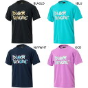 ブラックナイト メンズ レディース ジュニア ドライTシャツ テニス バドミントンウェア トップス ホワイト 白 ブラック 黒 ブルー 青 ピンク 送料無料 b...