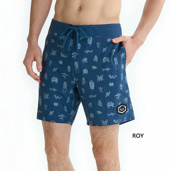 롼  ܡɥ硼 HAWAII SEA LIFE TRUNK 17 奢 ֥롼  ̵ RVCA VA BF04A587