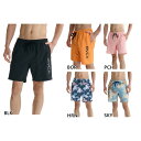 ルーカ メンズ ELASTIC BS ボードショーツ カジュアル水着 サーフトランクス サーフパンツ トランクス マリンスポーツ 海水浴 プール ブラック 黒 ...