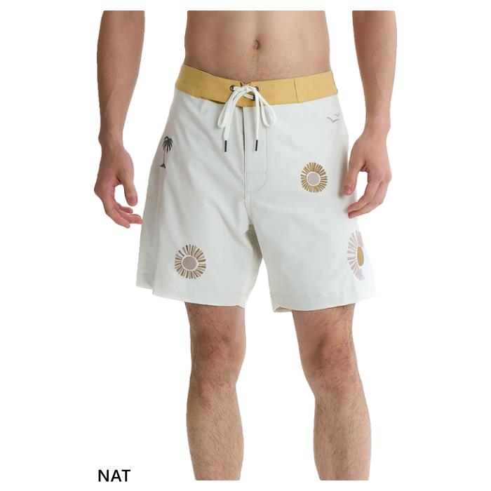 ルーカ メンズ ボードショーツ EXOTICA TRUNK 2 17 カジュアル水着 サーフトランクス サーフパンツ トランクス マリンスポーツ 海水浴 プール...