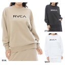 ルーカ レディース トレーナー SPORT CREW カジュアルウェア トップス スウェット ブラック 黒 カーキ 送料無料 RVCA VA BF043033