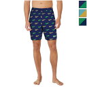 ナイキ メンズ プリントストレッチ7ボレーショーツ カジュアル水着 ネイビー 送料無料 NIKE NESSF552