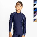 ナイキ ジュニア キッズ 長袖ラッシュガード スイムウエア スイミング 水泳 長袖 ラッシュガード プール 海 ブラック 黒 ブルー 青 パープル ゴールド 紫 送料無料 NIKE 1991108