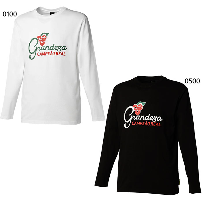 フィンタ メンズ GDZ ロングTシャツ サッカーウェア フットサルウェア トップス 長袖 カジュアル ホワイト 白 ブラック 黒 送料無料 FINTA FT4508