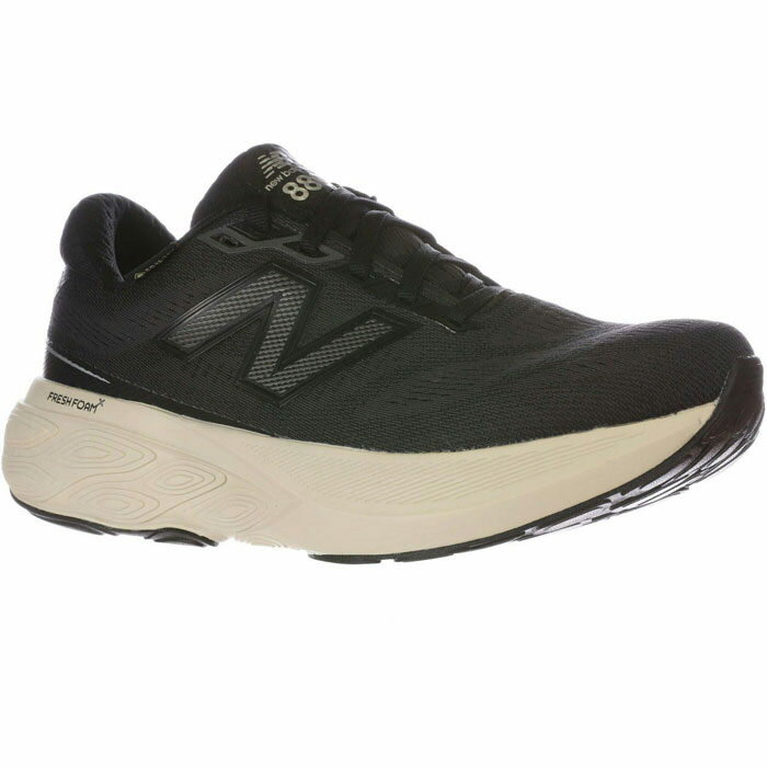 全1色 D幅 ニューバランス レディース フレッシュフォーム エックス ゴアテックス ランニングシューズ ジョギング マラソン ブラック 黒 送料無料 New Balance W880GB15D(4)
