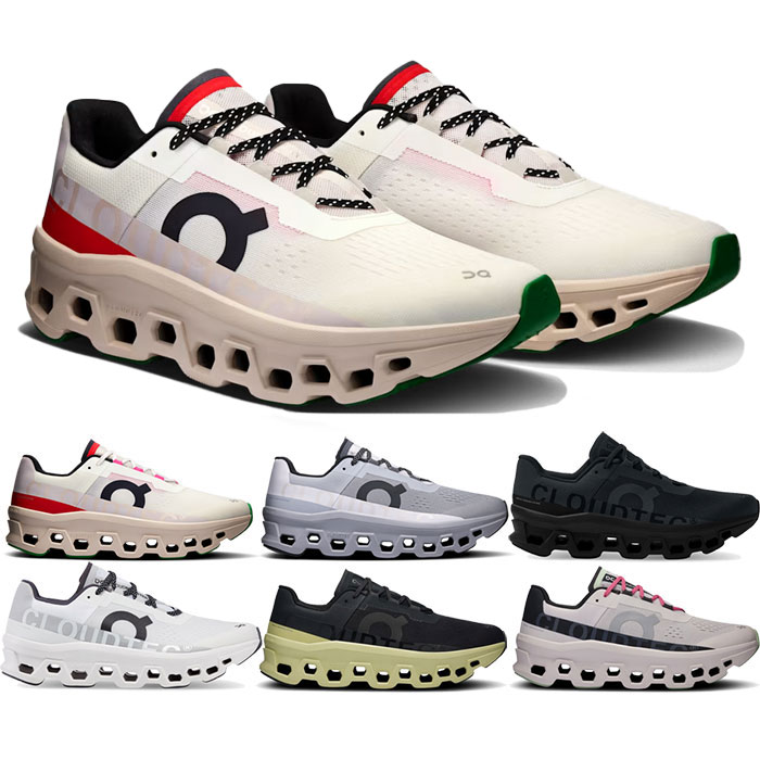 オン メンズ クラウドモンスター Cloudmonster ランニングシューズ ジョギング マラソン スニーカー シューズ 紐靴 ホワイト 白 ブラック 黒 シルバー 送料無料 ON 61.97655 61.97657 61.97727 61.97728
