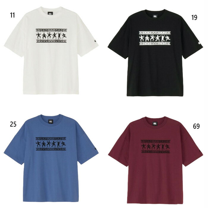 カンタベリー メンズ レディース ショートスリーブ ハカウォークライティー 半袖Tシャツ トップス ホワイト 白 ブラック 黒 ブルー 青 パープル 紫 送料無料 canterbury RA325613