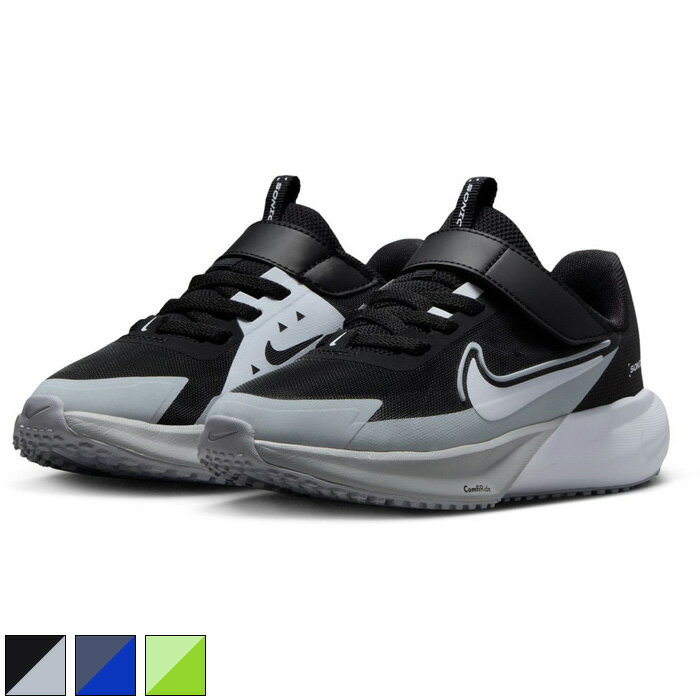 送料無料 スニーカー FZ0016 ナイキ ジュニア キッズ ソニック フライ PS スニーカー シューズ 運動靴 ベルクロ マジックテープ ブラック 黒 ブルー 青 送料無料 NIKE FZ0016