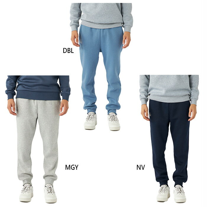 M L LL BK(ブラック) DBL(デニムブルー) MGY(杢グレー) NV(ネイビー) トレーニングウェア スポーツウェア おしゃれ オシャレ かっこいい 男性用 MEN 最安値に挑戦！kappa　カッパってどんなブランド？？1916年、Kappaを生み出すことになるMCT社の前身であるSACT社がイタリア、トリノで設立された。Kappaは1950年代に生まれ、1970年代から本格的に展開を始める。 ブランド名は、ギリシャ文字のΚ（カッパ）から。ロゴの背中合わせの男女は、アダムとイブだという。 日本では1983年にPHENIXがMCT社と技術提携。Kappaブランドのアスレティックウェアを発売。 Jリーグでは2006年、コンサドーレ札幌の ユニフォームサプライヤーとなり、2007年にはコンサドーレ札幌の他に、ジェフユナイテッド市原・千葉、東京ヴェルディとユニフォームサプライヤーとして契約。現在は両肩に大きく施されたロゴがデザイン上の特徴である。 また、2005年には札幌に初めて直営ショップをOPENさせた。その後は、東京にも直営店をOPENさせている。海外のサッカークラブとも契約しており、ブンデスリーガやリーガ・エスパニョーラやロシア・プレミアリーグなどにもKappaのユニフォームを着用しているクラブがある。 こちらの商品の素材、サイズ、機能などフロント面にKappaのロゴをワンポイトで右脚に入れ、シンプルなデザインを採用したKappa人気アイテムのジョガーパンツスウエットです。素材にはポリエステル65%、綿35%を採用、PE100％のスウエットは一般的に硬く仕上がる傾向がありますが、綿を入れることで肌触りの良さが生まれます。ライフスタイルや移動着などにもオススメです。肌面は裏起毛加工がされています。■素材：【本体】ポリエステル：65％ 綿：35％ 【リブ部分】ポリエステル：63％ 綿：33％ ポリウレタン：4％■実寸サイズ(cm)：サイズ身丈ウエスト股上股下総丈わたり幅裾幅M99762970993113L1028030721023213.5LL1058431741053314カッパ メンズ ウェア サイズ表 サイズ S SW M MW L LW O XO 2XO 身長 165 165 170 170 175 175 180 185 190 胸囲 88 90 92 94 96 98 100 104 108 胴囲 74 78 78 82 82 86 86 90 94 ※当店では、システムで在庫調整を行っております。在庫更新のタイミングにより、在庫切れの為、稀にご用意できない場合がございます。ついで買いにオススメ！おすすめ送料無料アイテム